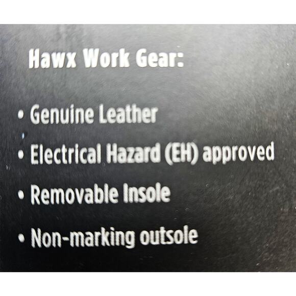 HAWX Work Gear Women’s Waterproof Composite Toe Work leather Boots NEW - Picture 9 of 10